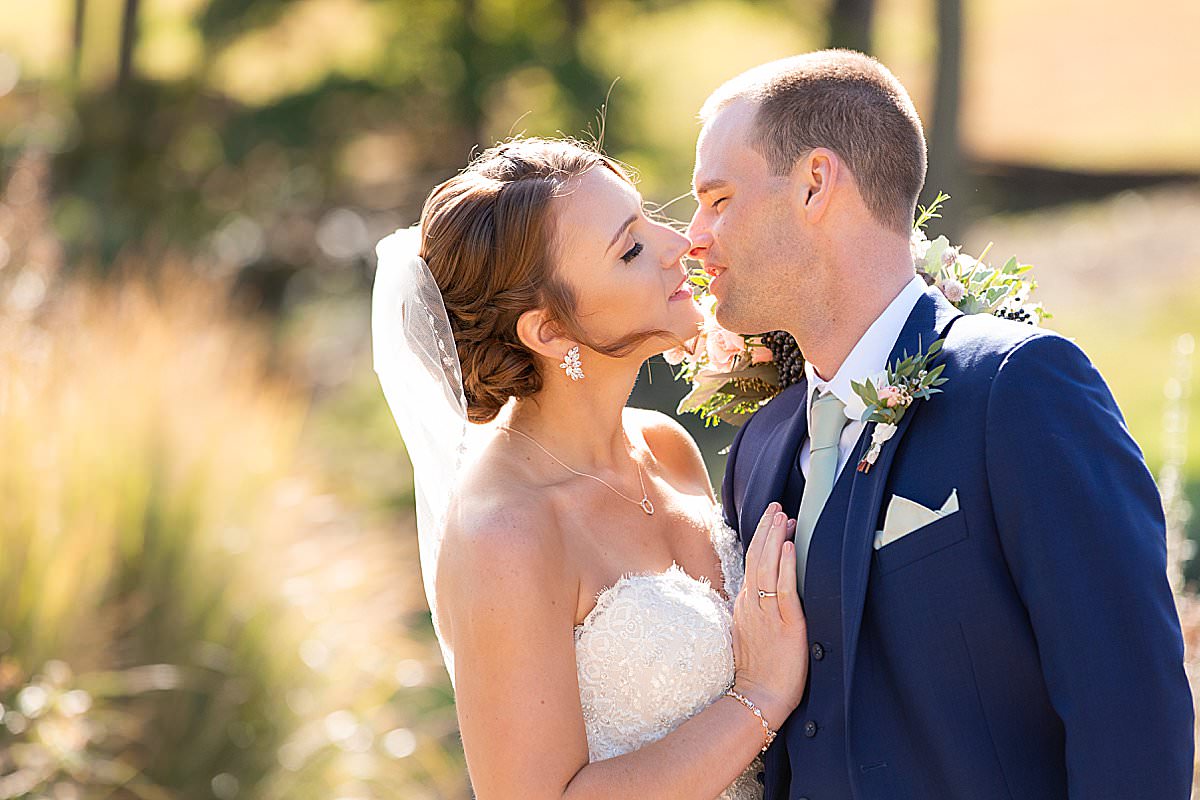 bride and groom sunny day | Beech Springs Farm Wedding in Ortanna PA by Harrisburg Photographer Photography by Erin Leigh