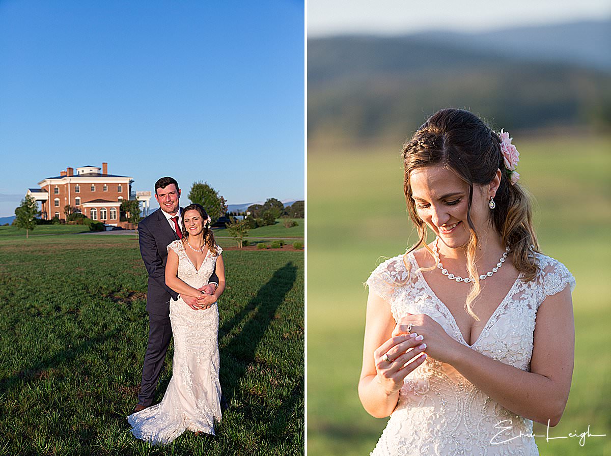 bride and groom photos | Brix & Columns Vineyard Wedding in McGaheysville VA by Harrisburg Photographer Photography by Erin Leigh