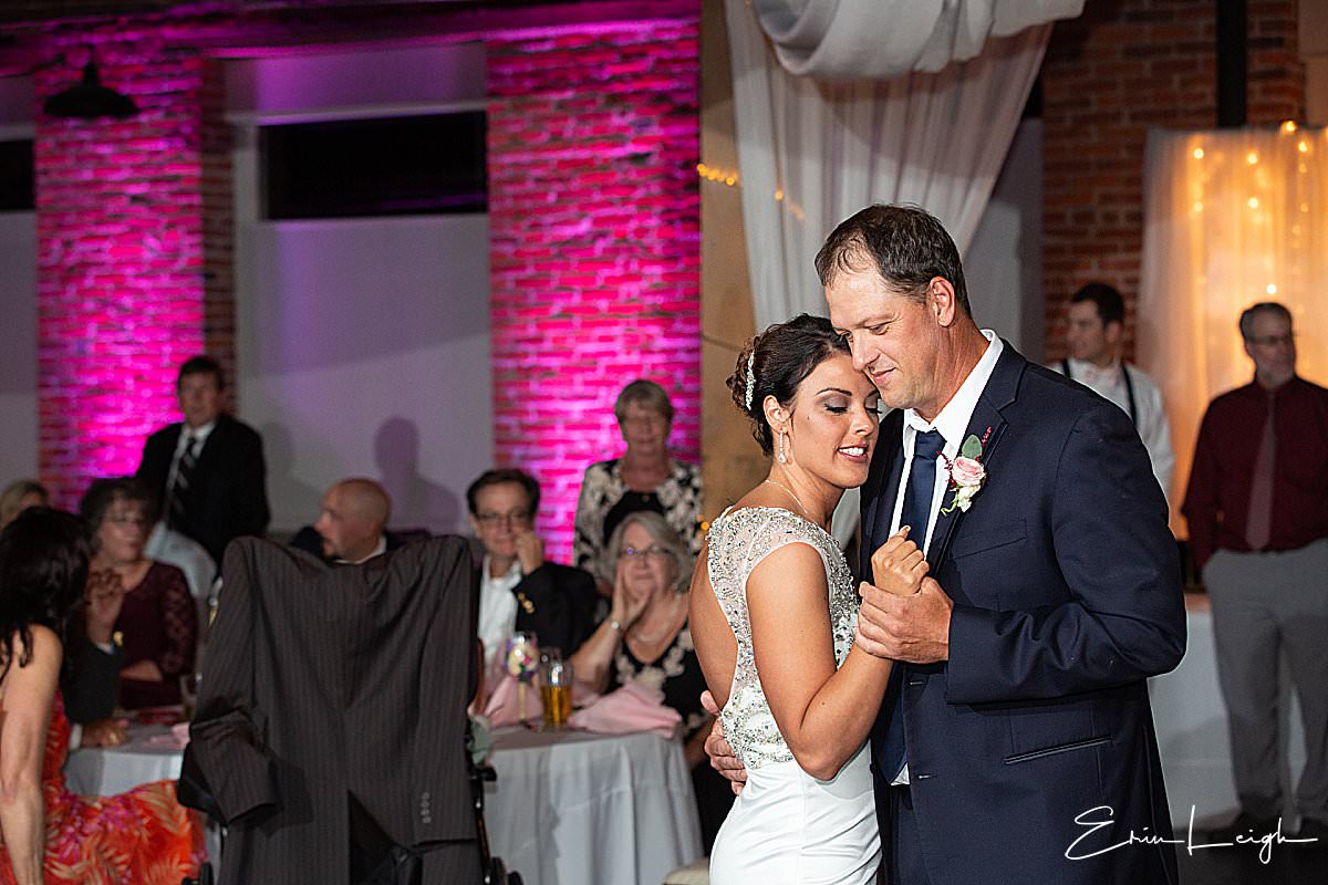 daddy daughter dance | John Wright Restaurant Wedding in Wrightsville PA by Harrisburg Photographer Photography by Erin Leigh