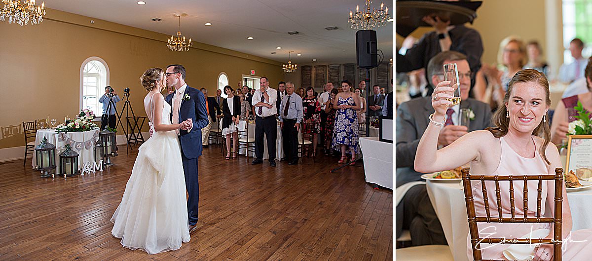 first dance | Linwood Estate Wedding in CarlislePA by Harrisburg Photographer Photography by Erin Leigh