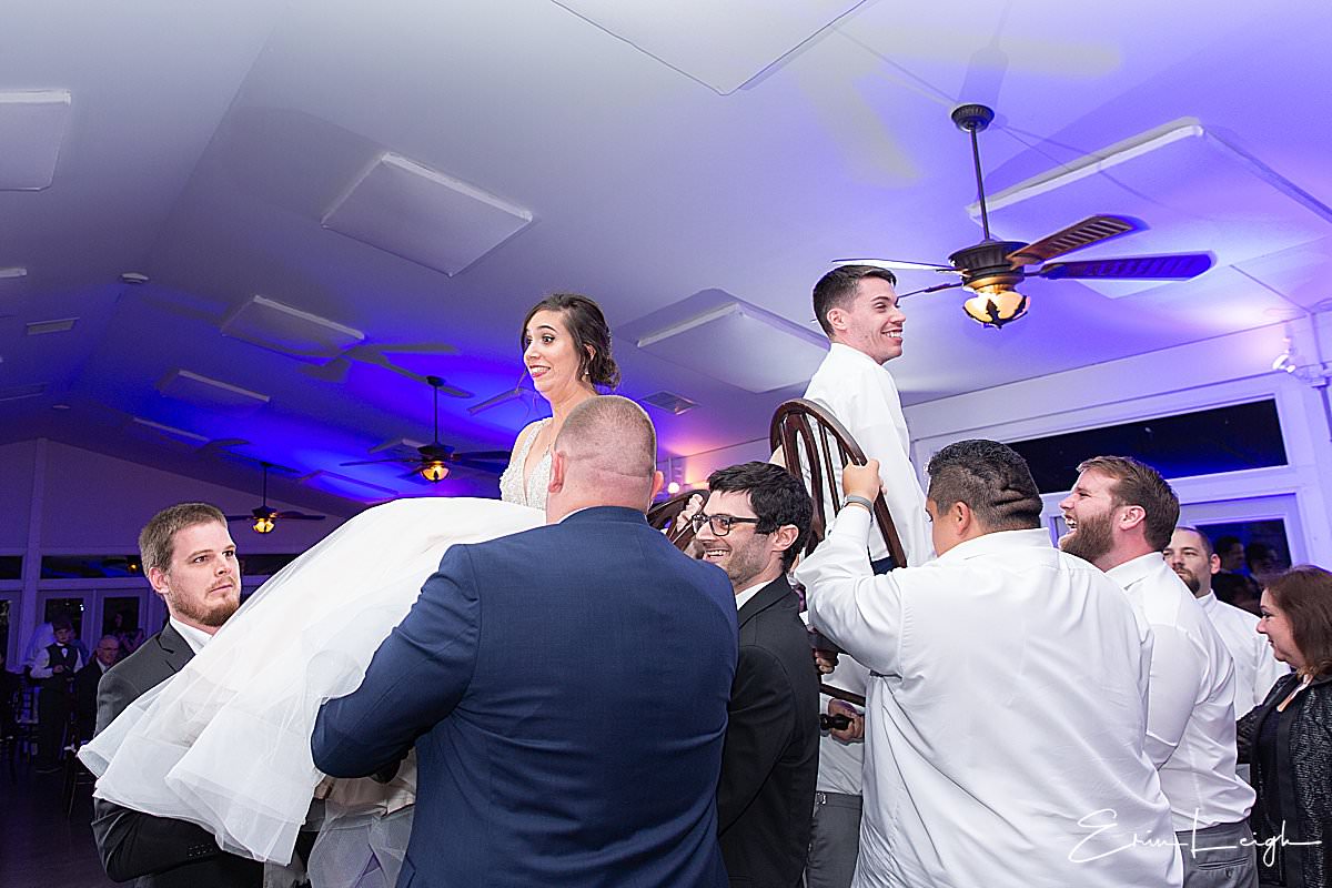 hora chair dance at reception | Stocks Manor Wedding in Mechanicsburg PA by Harrisburg Photographer Photography by Erin Leigh