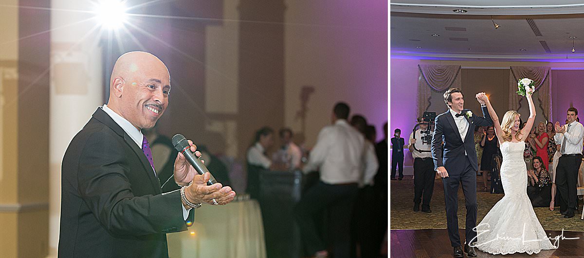 reception introduction band | West Shore Country Club Wedding, Mechanicsburg PA by Harrisburg Photographer Photography by Erin Leigh
