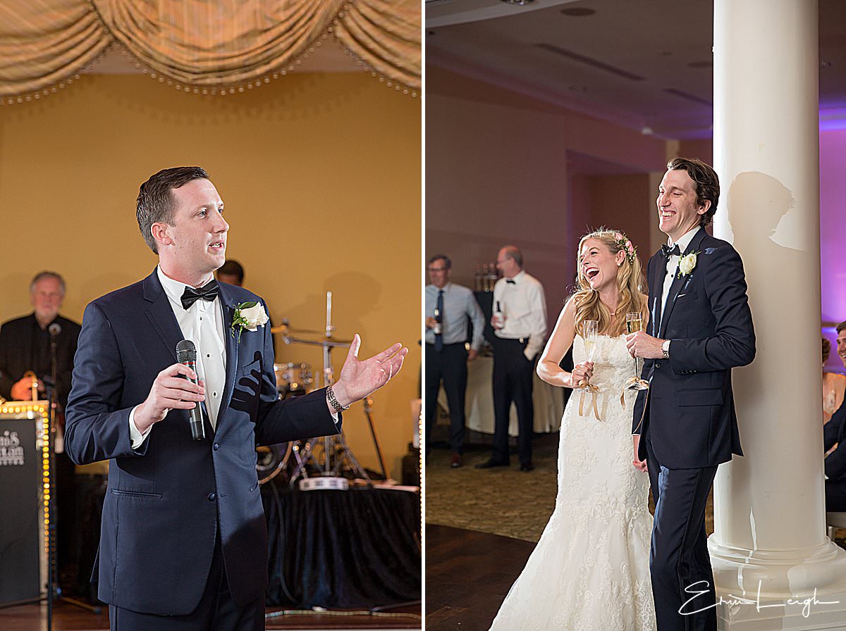 best man toast | West Shore Country Club Wedding, Mechanicsburg PA by Harrisburg Photographer Photography by Erin Leigh
