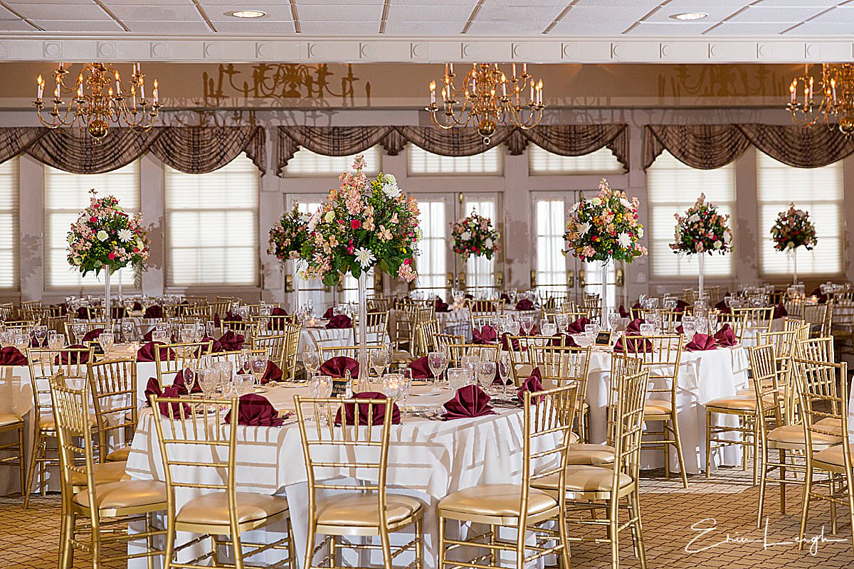 reception decor | Brookside Country Club Wedding in Macungie PA by Harrisburg Photographer Photography by Erin Leigh
