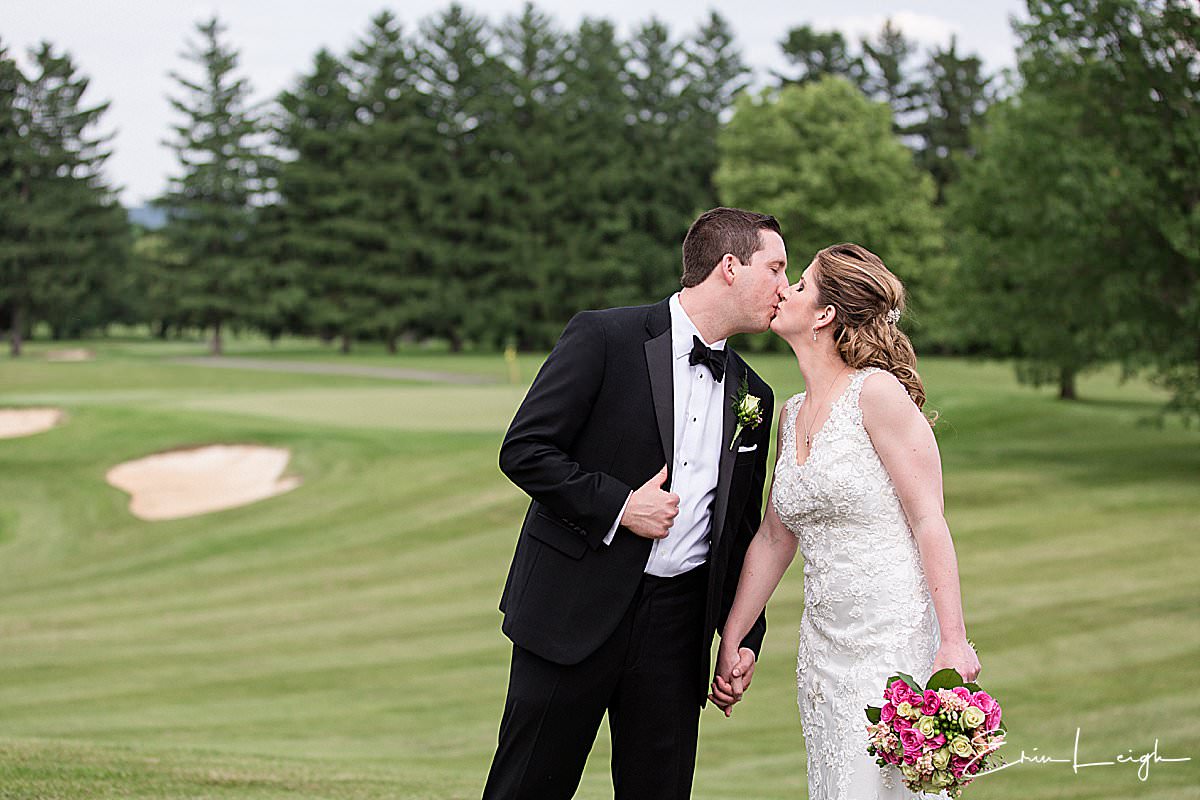 bride and groom | Brookside Country Club Wedding in Macungie PA by Harrisburg Photographer Photography by Erin Leigh