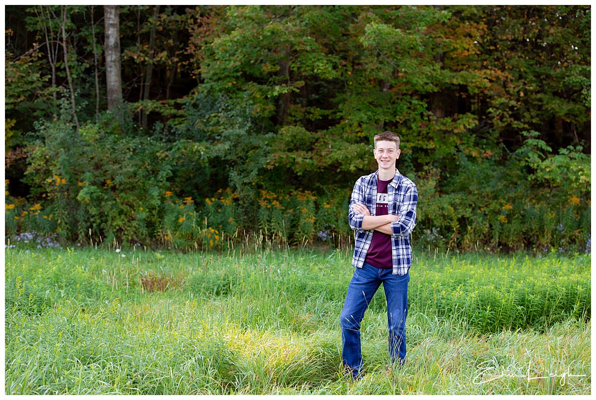 Senior Boy Photos | Troy PA by Harrisburg Photographer Photography by Erin Leigh